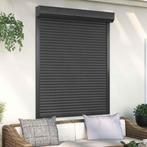 vidaXL Rolluik 120x150 cm aluminium antracietkleurig, Doe-het-zelf en Bouw, Verzenden, Nieuw