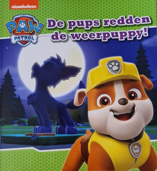 Paw Patrol - De pups redden de weerpuppy! Softcover, Boeken, Kinderboeken | Kleuters, Gelezen, Verzenden
