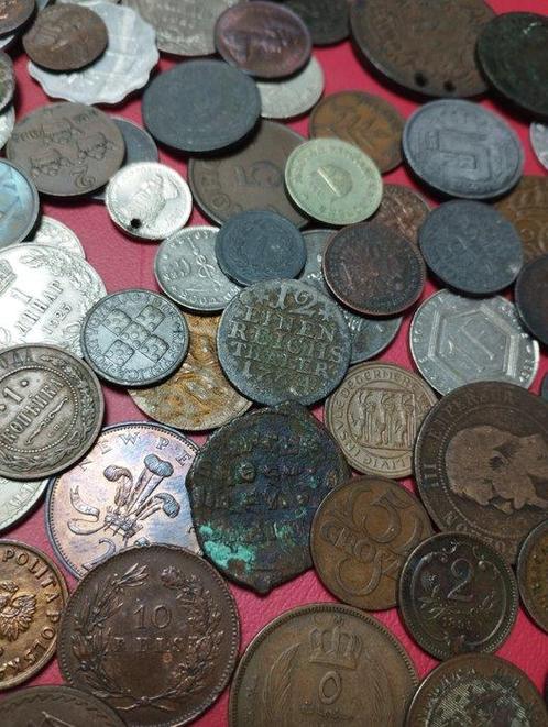 Wereld. Lotto of 110 world coins in various conditions, Postzegels en Munten, Munten | Europa | Niet-Euromunten