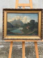 Scuola italiana (XIX-XX) - Paesaggio montano