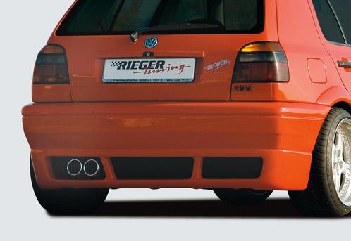 Rieger achterbumper | Golf 3: 08.91-09.97 - 3-drs., 5-drs.,, Auto-onderdelen, Carrosserie, Nieuw, Volkswagen, Verzenden