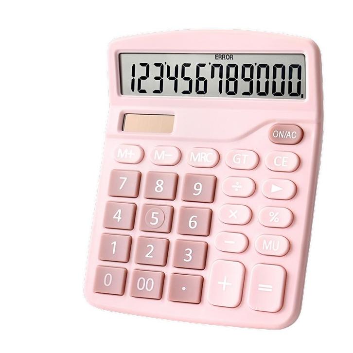 Rekenmachine Met Grote Toetsen Roze, Verzamelen, Overige Verzamelen, Verzenden