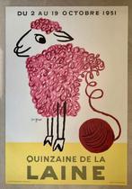 Raymond Savignac - Quinzaine de la laine (réédition), Antiek en Kunst