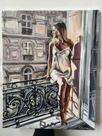 Eugenie Chervonna - Matin, Antiek en Kunst, Kunst | Schilderijen | Modern