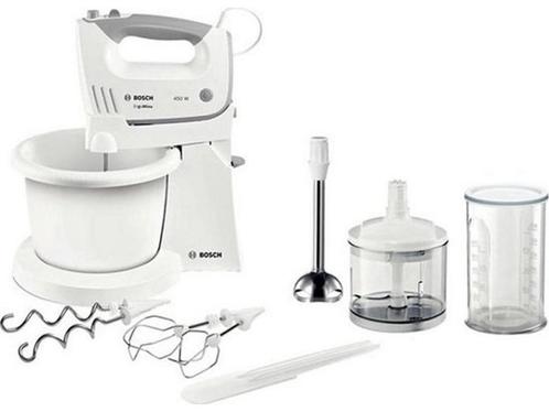 Bosch MFQ36490 Handmixer Set 450W Wit, Elektronische apparatuur, Keukenmixers, Nieuw, Verzenden