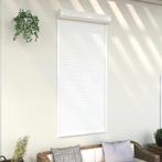 vidaXL Rolluik 100x210 cm aluminium wit, Doe-het-zelf en Bouw, Verzenden, Nieuw