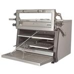 Houtskooloven-BBQ | Met Hefbare Deur | RVS | 75kg/u | GN, Zakelijke goederen, Verzenden, Nieuw in verpakking