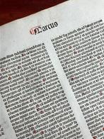 Nicolaus De Lyra Niccolò Di Lira - Incunabolo Bibbia Latina