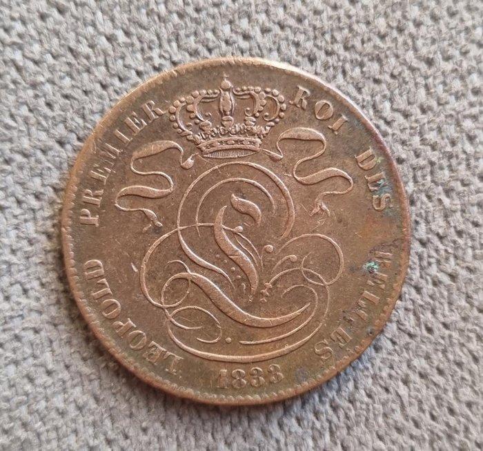 Belgique. Léopold Ier. 1833 (Sans Prix de Réserve), Postzegels en Munten, Munten | Nederland