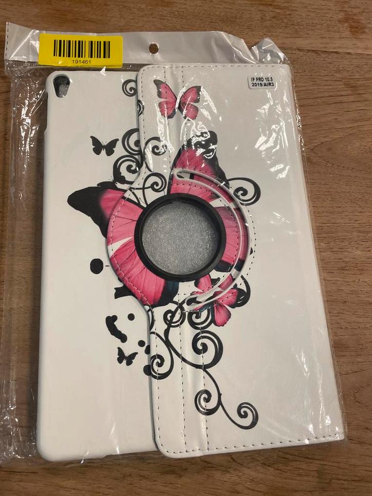 Apple iPad Pro 10.5 / Air 3 (2019) Hoes - Zwart, Telecommunicatie, Mobiele telefoons | Toebehoren en Onderdelen, Ophalen of Verzenden