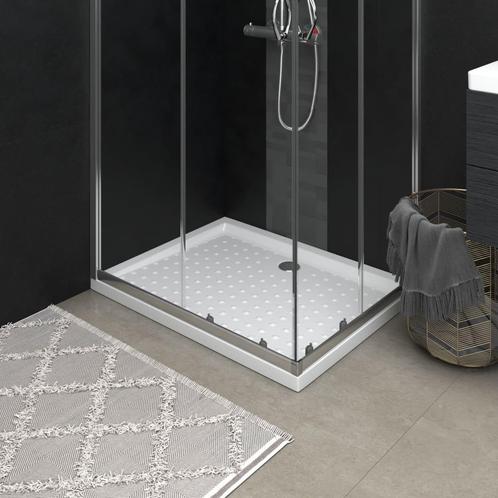 vidaXL Douchebak met noppen 90x70x4 cm ABS wit, Doe-het-zelf en Bouw, Sanitair, Nieuw, Verzenden
