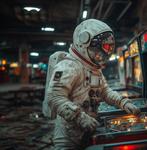 Rudy barret - Neon Arcade - XL