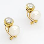 Boucles doreilles - 18 carats Or blanc, Or jaune -  0.18ct., Nieuw