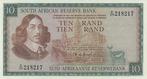 South Africa P 113b 10 Rand Nd 1967-76 Unc, Postzegels en Munten, Bankbiljetten | Europa | Niet-Eurobiljetten, België, Verzenden