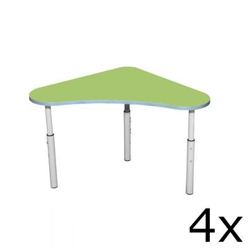Kleutertafel | Verstelbaar | Groen | Voor Kinderen, Verzenden