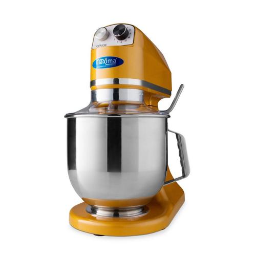 Mixer planétaire - 7 L - jusquà 2 kg de pâte - or, Elektronische apparatuur, Keukenmixers, Verzenden