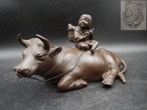 Decoratief ornament - Takaoka Copperware - Gietijzeren, Antiek en Kunst, Antiek | Overige Antiek