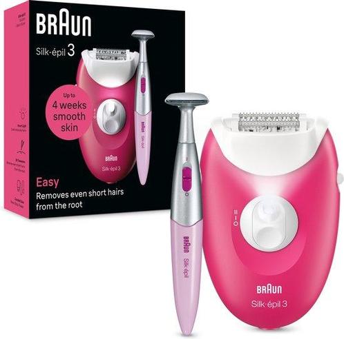 Epilator Braun Silk·épil 3 3-202 (Scheren & Epileren), Handtassen en Accessoires, Uiterlijk | Haarverzorging, Nieuw, Verzenden