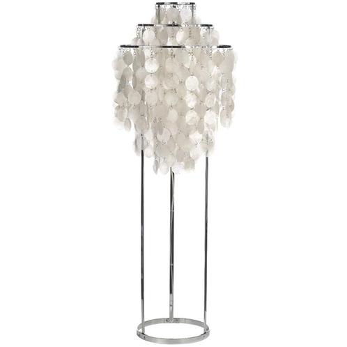 Vloerlamp Shell style lamp parelmoer, Huis en Inrichting, Lampen | Vloerlampen, Nieuw, Verzenden