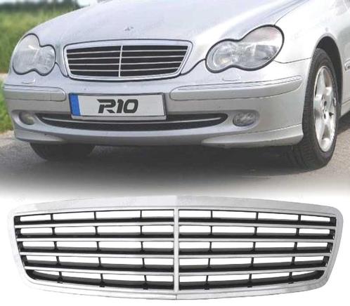 CALANDRE POUR MERCEDES CLASSE C W203 00-07 CHROMÉ, Autos : Pièces & Accessoires, Carrosserie & Tôlerie, Envoi