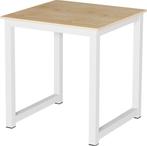2dekans | Keukentafel - bureau tafel - 75 cm x 75 cm - wit, Huis en Inrichting, Tafels | Eettafels, Ophalen of Verzenden, Nieuw