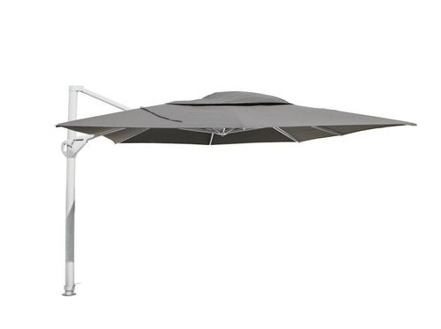 4 Seasons Outdoor Hacienda parasol 300 x 400 cm charcoal,, Tuin en Terras, Tuinsets en Loungesets