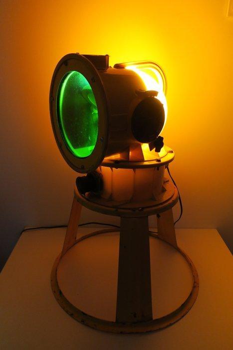 Staande lamp - Glas, Staal, Aluminium, Plastic - Een, Antiquités & Art, Antiquités | Éclairage