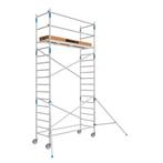 Tweedehands rolsteiger 90 x 190 x 6.2 mtr WH, Doe-het-zelf en Bouw, Steigers, Verzenden, Nieuw, Rolsteiger of Kamersteiger, 5 meter of hoger
