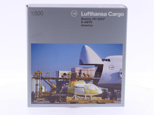 Schaal 1:500 Herpa 516051 Lufthansa Cargo Boeing 747-200F..., Hobby en Vrije tijd, Modelbouw | Vliegtuigen en Helikopters, Gebruikt