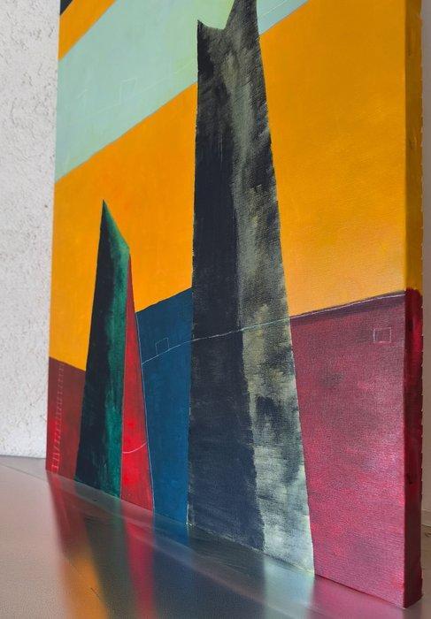 Maurizio Valch (1972) - XXL - Metaphysical Monolith -, Antiek en Kunst, Kunst | Schilderijen | Modern