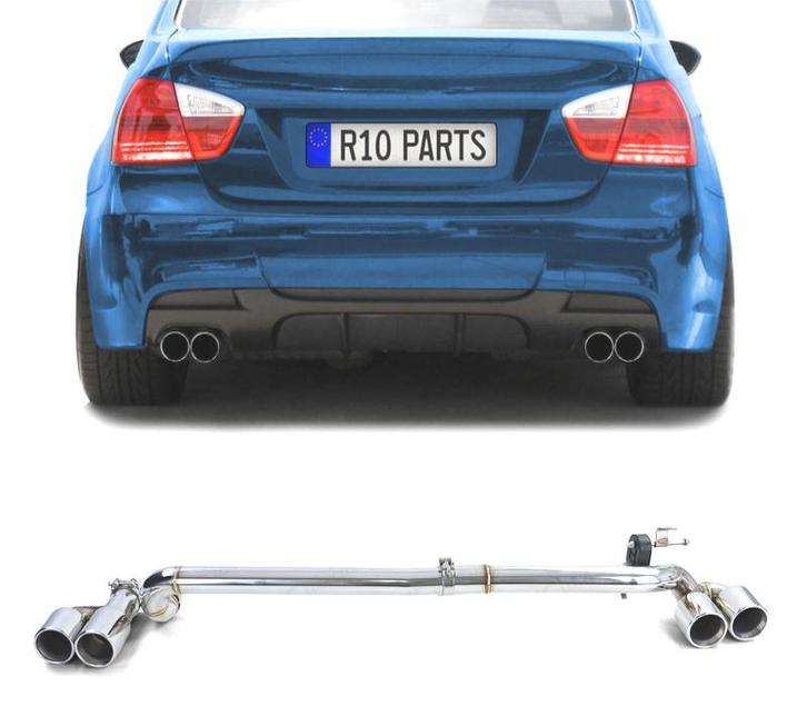 JEU DE CONVERSION 4 TUBES DÉCHAPPEMENT BMW E90 E91 LOOK M D, Autos : Pièces & Accessoires, Systèmes d'échappement, Envoi