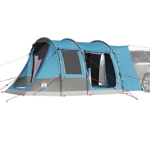 vidaXL Autotent 2-persoons waterdicht blauw, Caravans en Kamperen, Tenten, Nieuw, Verzenden