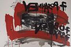 Wolf Vostell (1932-1998) - Le cri : Lhomme en noir, Antiquités & Art