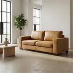 Leren bank Enjoy - 2,5 zits, Huis en Inrichting, Zetels | Zetels, Nieuw, Ophalen of Verzenden, Modern, 200 tot 250 cm