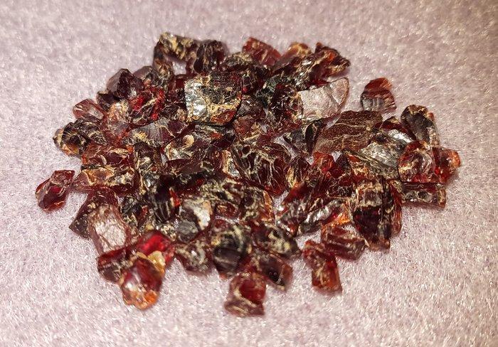 Granaat Kristalen- 20.18 g - (79), Verzamelen, Mineralen en Fossielen