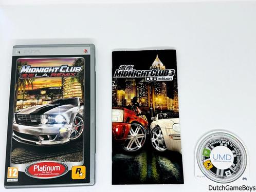 PSP - Midnight Club - L.A. Remix - Platinum, Games en Spelcomputers, Spelcomputers | Sony PSP, Gebruikt, Verzenden
