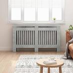 vidaXL Radiator Cover Beton Grijs 152 x 19 x 81,5 cm Bewerkt, Doe-het-zelf en Bouw, Verzenden, Nieuw
