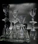 Val Saint Lambert & Baccarat - Porto glasses (8) - Cristal