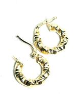 Zonder Minimumprijs - Hoepel oorbellen - 18 karaat Geel goud