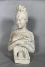 sculptuur, Buste de madame de Recamier dapres Joseph
