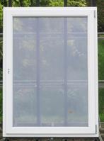 pvc raam , chassis , venster 110 x 152 wit / antracieet 7016, Nieuw, Kunststof, Raamkozijn, 150 tot 225 cm