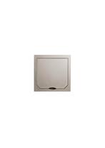 ABL 1471PLM Couvercle de prise platine mat 94 x 94 MM IP41 -, Verzenden
