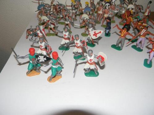 45x Aufstellfiguren Timpo Toys, Britains -, Kinderen en Baby's, Speelgoed | Overig