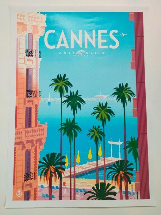 Monsieur Z - Affiche originale Festival de Cannes 2019 -, Antiek en Kunst, Kunst | Tekeningen en Fotografie