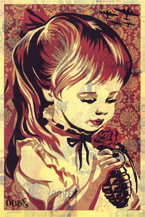 Shepard Fairey (OBEY) (1970) - War By Numbers, Antiek en Kunst, Kunst | Tekeningen en Fotografie