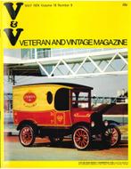 1974 VETERAN AND VINTAGE MAGAZINE 9 ENGELS, Livres, Autos | Brochures & Magazines, Ophalen of Verzenden