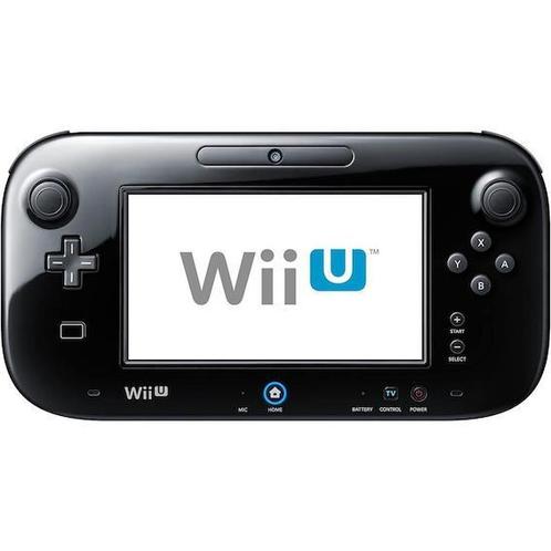 Losse Gamepad Wii U Zwart (Wii U Spelcomputers), Games en Spelcomputers, Spelcomputers | Nintendo Wii U, Zo goed als nieuw, Ophalen of Verzenden