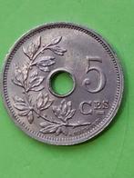 België. 5 centimes - misslag 1901 over 1900 + gebroken 1