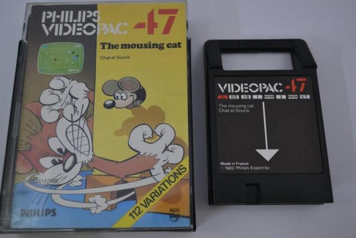 The Mousing Cat (VIDEOPAC 47), Games en Spelcomputers, Games | Overige