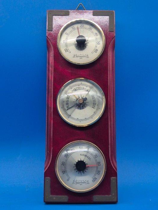 Thermometer–Barometer–Hygrometer-Kompass –, Antiek en Kunst, Curiosa en Brocante
